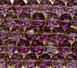 Dark Purple 4mm Faceted Round Glass Beads